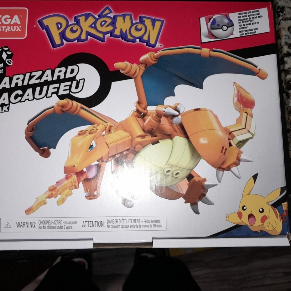 Charizard mega construx kit